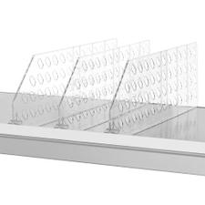 Sistema de divisória “ROS” para vitrines refrigeradas