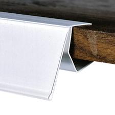 Porta etiquetas para prateleiras de vidro e madeira
