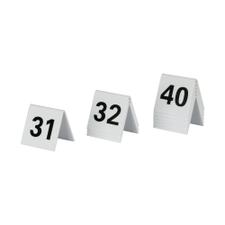 Números para mesa de 1 a 60