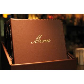 Caixa para cartas de menu “Classic”