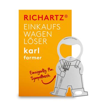 Ficha para carrinho de compras “Karl” da RICHARTZ