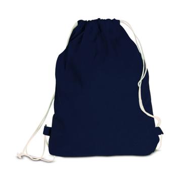 Saco tipo mochila de algodão “Boston” com cordão