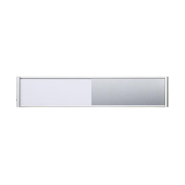 Placa livre/ocupado para sinal de porta “Silver”