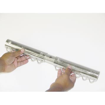 “Tubo de ligação” para sistema de caixilho em alumínio