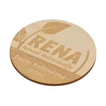 Placa de identificação de madeira “Nerine”