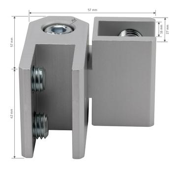 Conector angular de 10–13 mm ou 13–16 mm