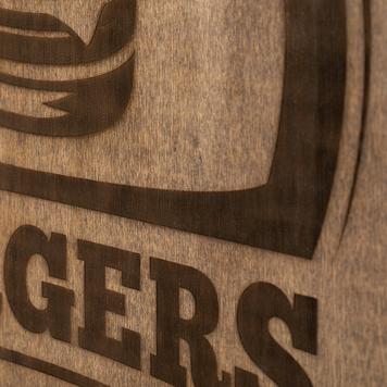 Placa de madeira Madera “Burgers”