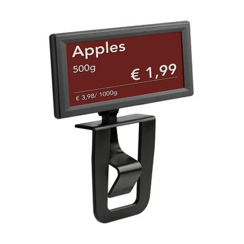 Clipe universal para suporte de preços “Click”