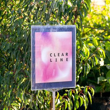 Porta cartaz “Clear Line”